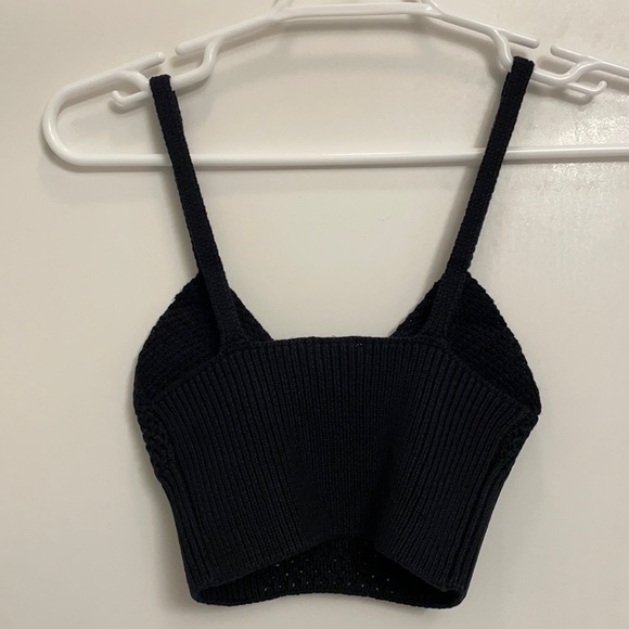 NWT S Free People You wanna brami crochet black final sale price - Picture 3 of 12